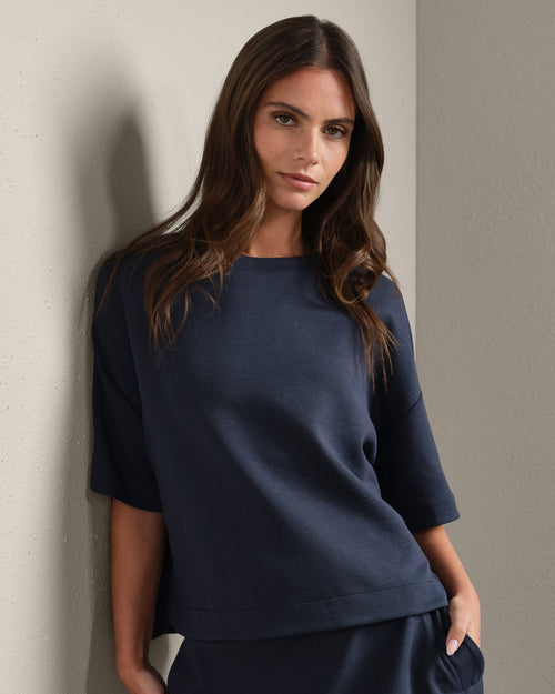 Relaxed Tee - Navy Blue